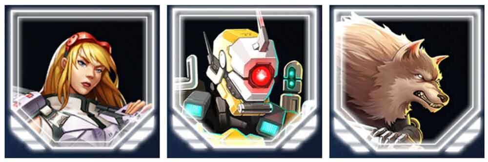 Tres nuevos personajes pueden ser usados en el modo arcade luego de comprarlos en la tienda del videojuego.