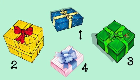 TEST VISUAL | Esta imagen te muestra muchos regalos. Escoge uno. (Foto: namastest.net)