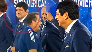 Mientras es investigado por ‘Caso Los Galácticos’: Agustín Lozano estuvo en la premiación de la Copa Sudamericana