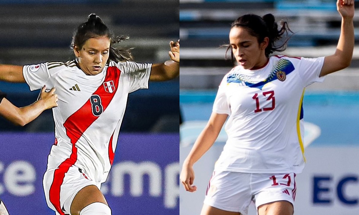 Perú vs Venezuela se enfrentan por el Sudamericano Femenino Sub 20. (Foto: Composición)