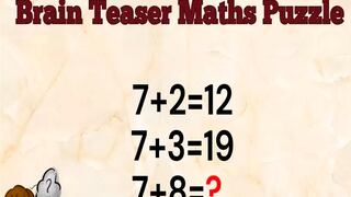 No solo necesitarás tu inteligencia para determinar la solución de este reto matemático
