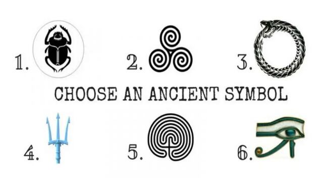 Sabrás lo que realmente necesitas con solo elegir uno de los símbolos