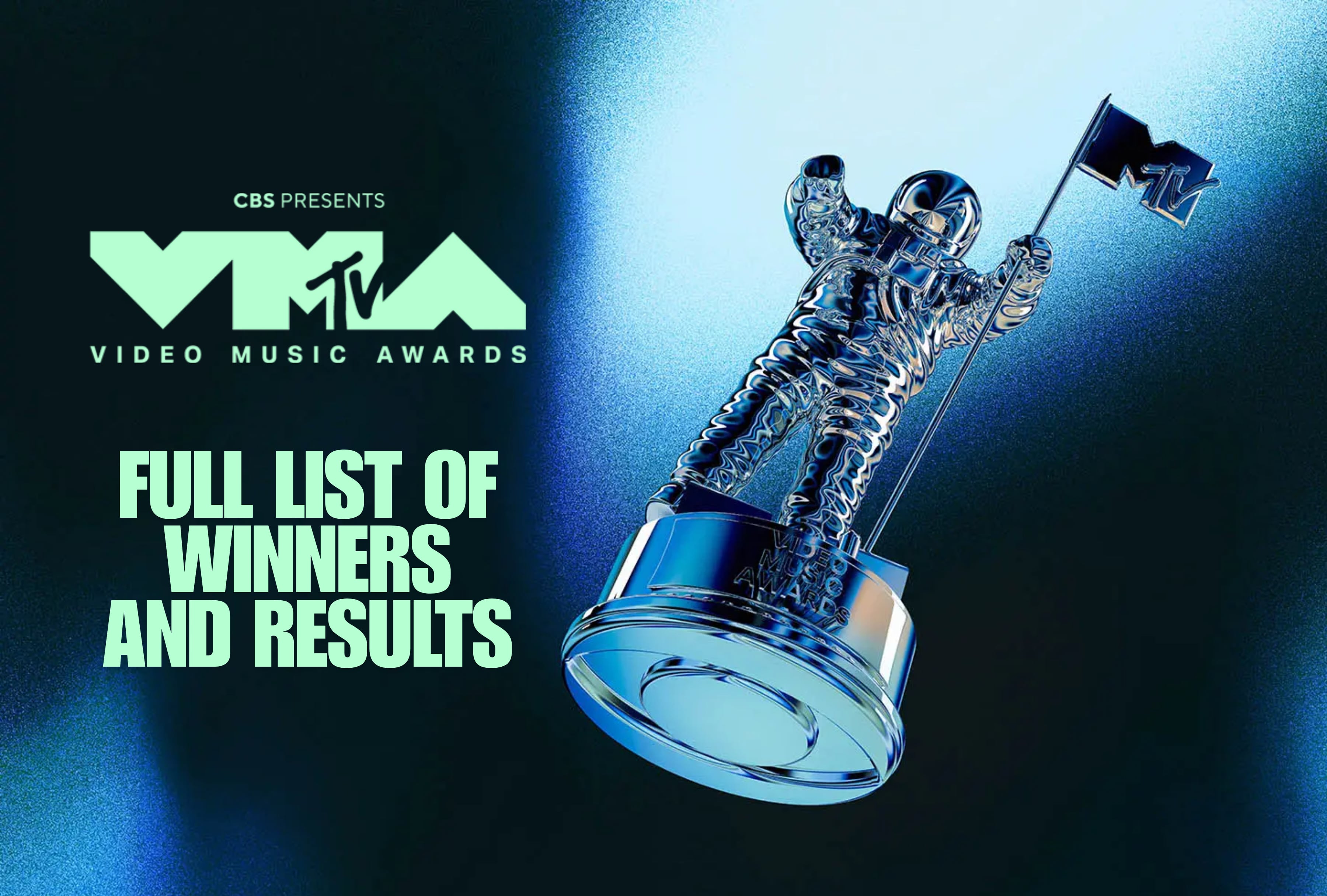 Check the complete list of winners and official results for the 2026 MTV Video Music Awards. Explore category breakdowns, major award announcements including Video of the Year, performance highlights, and full trophy standings from tonight's ceremony. | Photo by MTV / Facebook / Depor