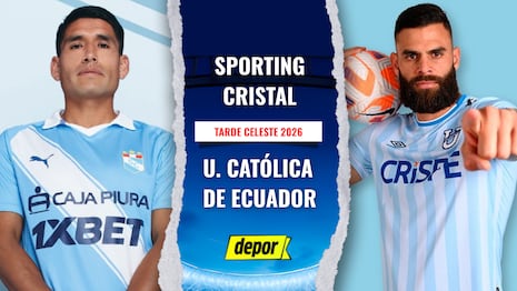 Sporting Cristal vs. U. Católica de Ecuador EN VIVO: en qué canales ver Liga 1 MAX gratis