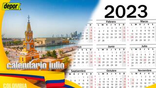 Calendario en Colombia: ¿cuántos festivos hay en julio?