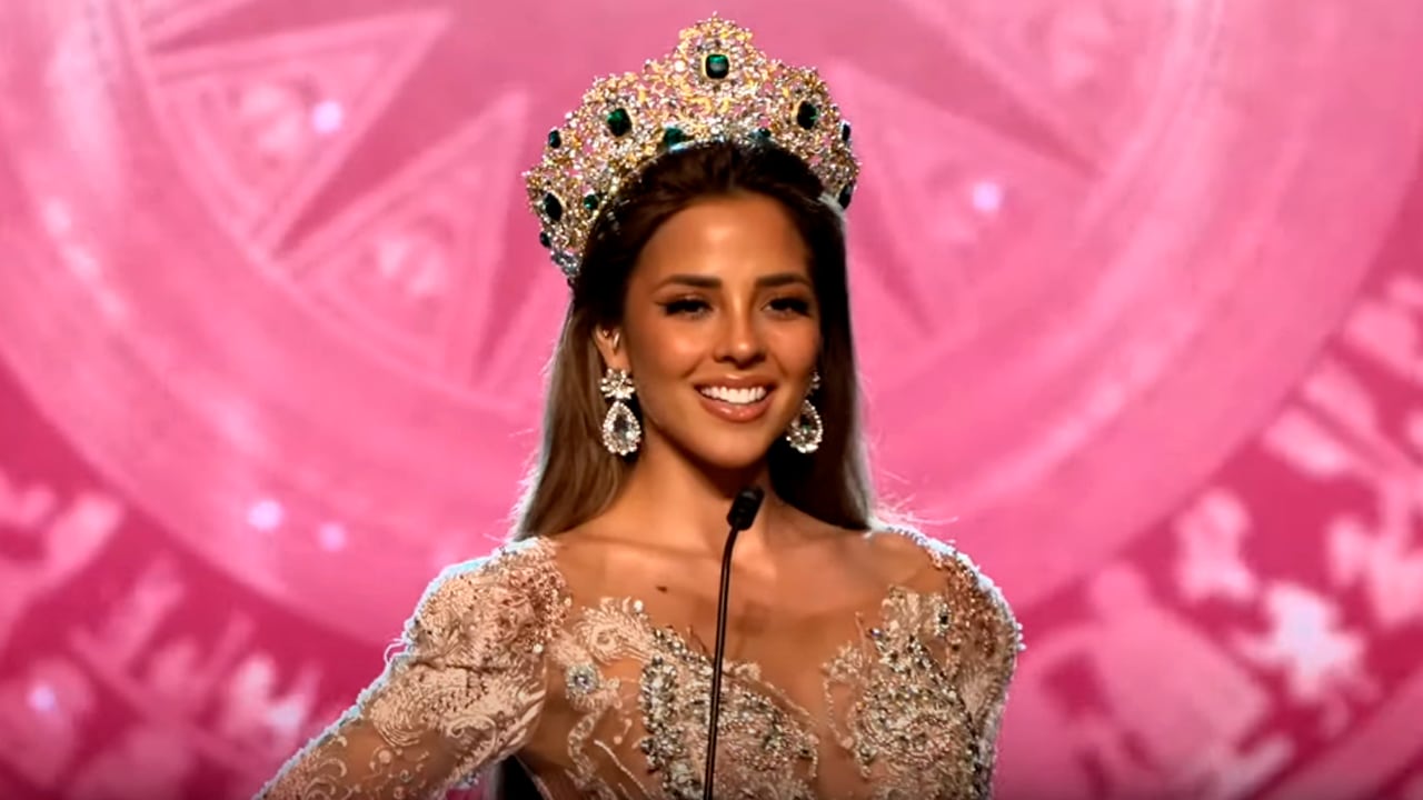 Luciana Fuster realizó primera pasarela en el Miss Grand Internacional 2023 | Foto: Grand TV - YouTube (Captura de video)