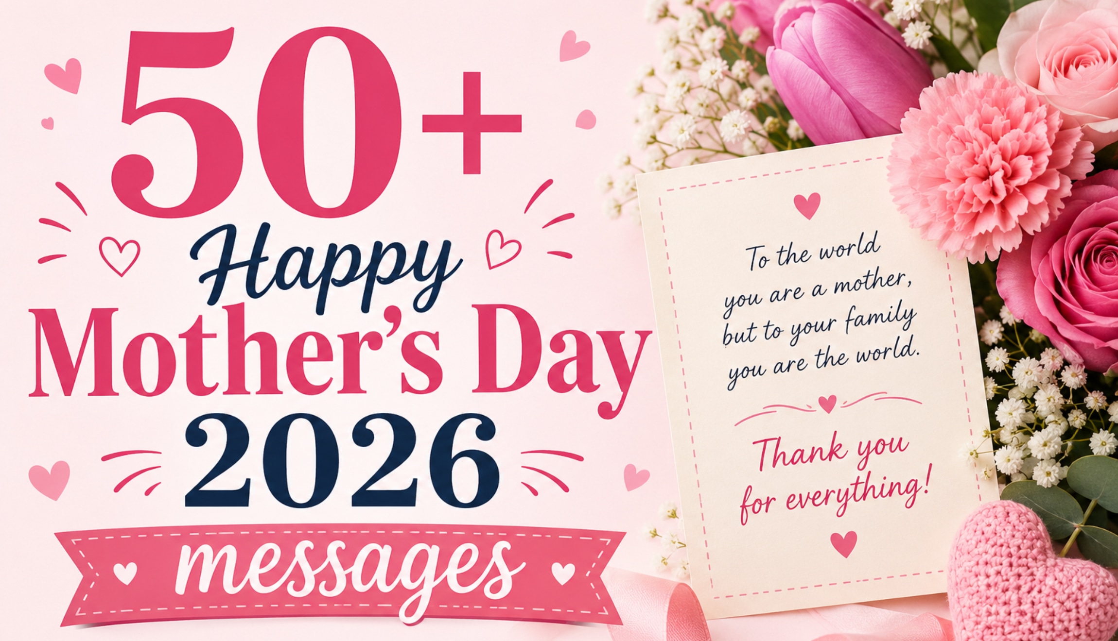 This Sunday, May 10, celebrate a Happy Mother's Day 2026! with one of these quotes, messages, and well-wishes for that special mother in your life. (Photo: Image created by Depor using Chat GPT)