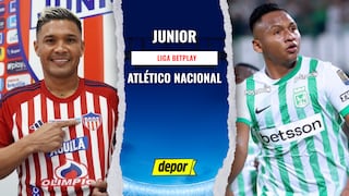 Juegan hoy, Junior vs. Atlético Nacional EN VIVO: dónde ver gratis Win Sports en directo