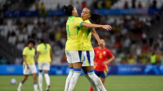 España 2-4 Brasil: resumen, video y goles del partido de fútbol femenino en París 2024