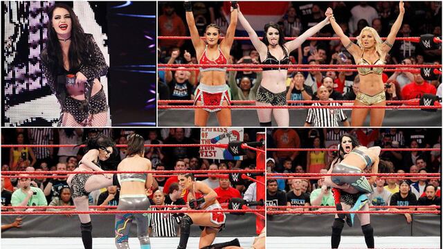 Revive la reaparición de Paige en Raw junto aMandy Rose y Sonya Deville [FOTOS]