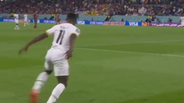 Festejó como Ronaldo: gol de Bukari para el 2-3 de Ghana vs. Portugal por el Mundial 2022