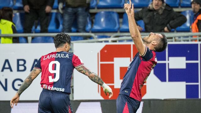 ¡Doblete y asistencia! Goles de Gianluca Lapadula para el 3-1 de Cagliari vs. Ascoli