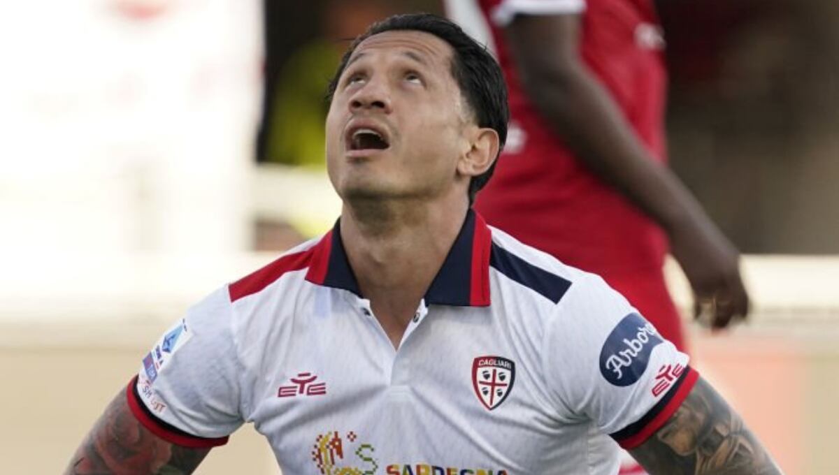 Gianluca Lapadula registra tres goles con el Cagliari en la temporada 2023-24. (Foto: Getty Images)