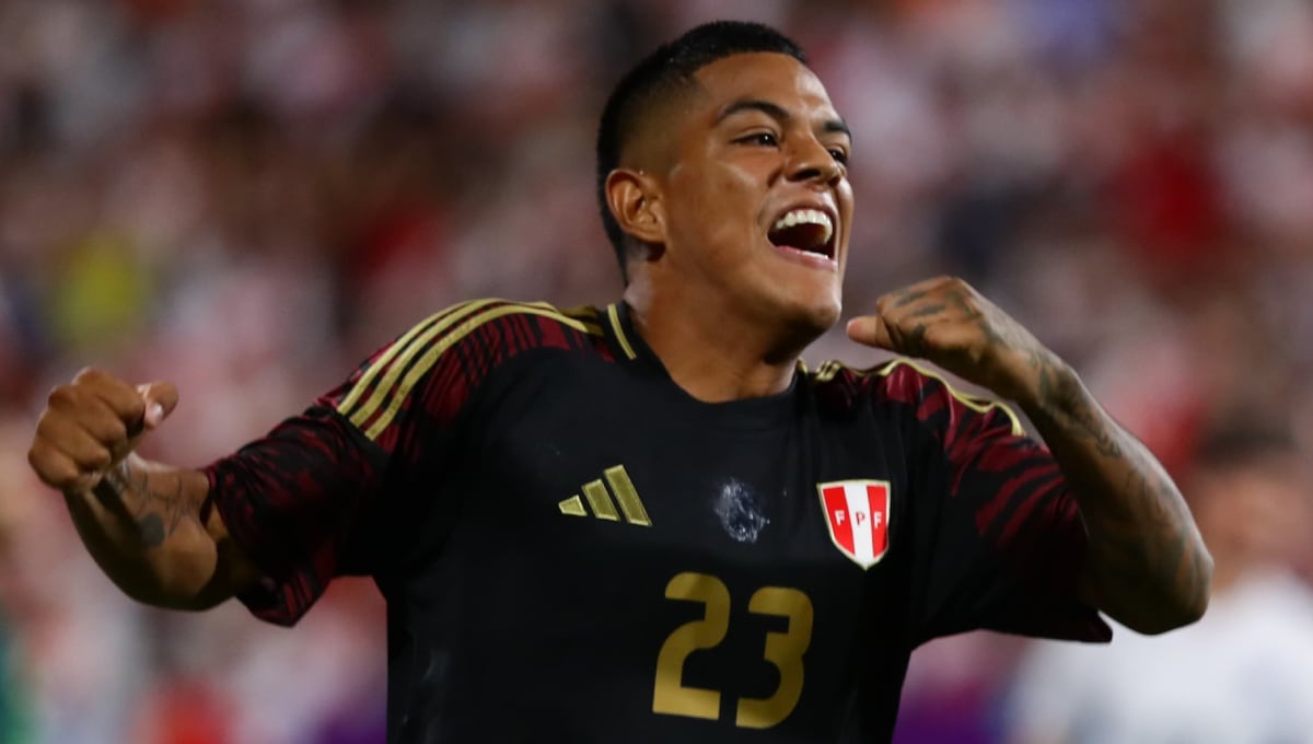 Joao Grimaldo hizo un gol en el triunfo por 2-0 de Perú sobre Nicaragua. (Foto: Jesús Saucedo / GEC)