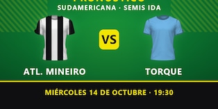 Pronósticos Atlético Mineiro vs. Montevideo City Torque: el Galo busca tomar ventaja en la Sudamericana