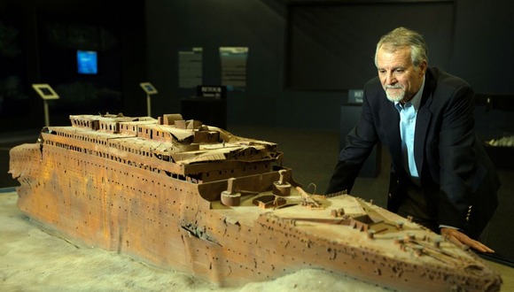 Paul-Henri Nargeolet es director del programa de investigación submarina de los restos del Titanic (Foto: AFP)