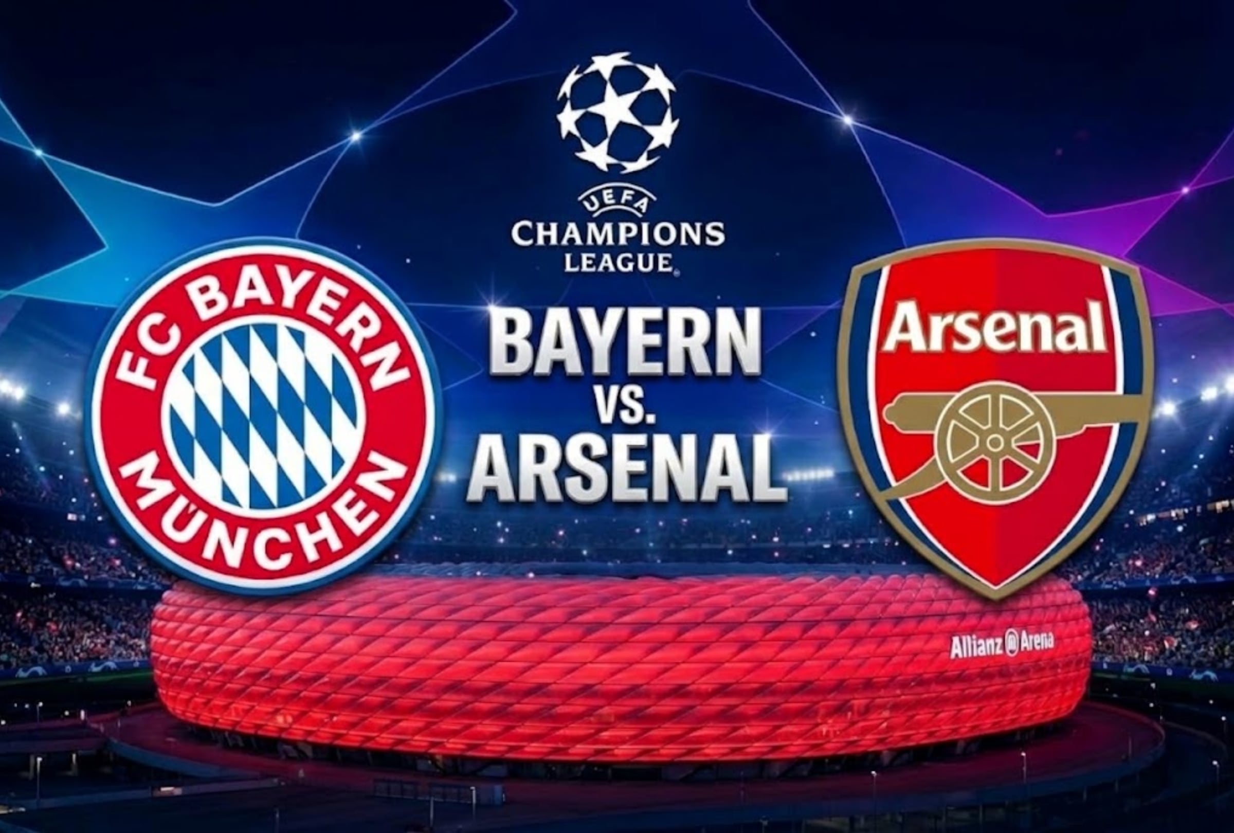 ¿Dónde ver Bayern Múnich vs. Arsenal EN VIVO por la Champions League 2026? Horarios y canales de TV