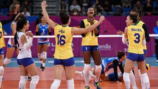 Brasil derrotó 3-0 a Puerto Rico en vóley femenino por los Juegos Panamericanos Lima 2019