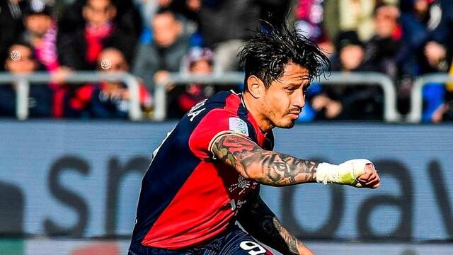 Titular indiscutible: Lapadula jugó todo el partido en el empate de Cagliari por la Serie B