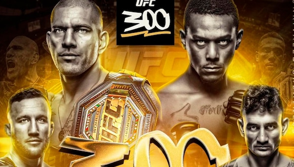 A qué hora ver UFC 300: pelea de Alex Pereira vs. Jamahal Hill y en qué canal transmiten. (Foto: UFC)