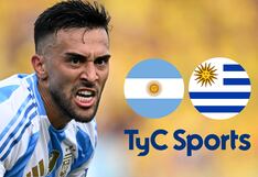 TyC Sports transmitió - Argentina vs. Uruguay (1-0): video, resumen y gol de las Eliminatorias Sudamericanas