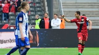 Rompió el maleficio: Chicharito Hernández volvió al gol con el Leverkusen [VIDEO]