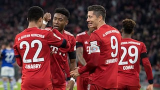 Bayern Munich venció 3-1 al Schalke 04 en el Allianz Arena por la fecha 21 de la Bundesliga
