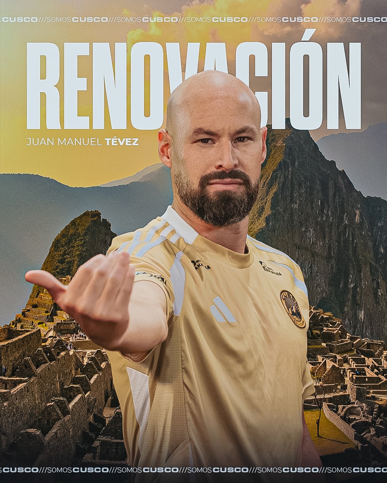 Juan Manuel Tévez se queda un año más en Cusco FC. (Foto: Cusco FC)