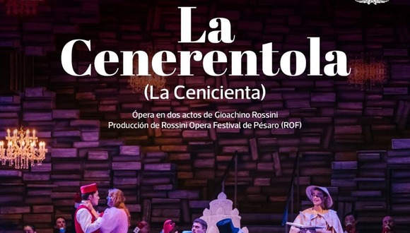 Se trata de una ópera de drama jocoso en dos actos, con música de Gioachino Rossini y libreto en italiano de Jacopo Ferretti. (Foto: Difusión)