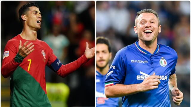 “Retírate, ya está”: Cassano volvió a aplastar a Cristiano Ronaldo tras la derrota de Portugal