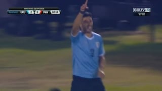 ¡Estás loco, 'Lucho'! El espectacular tiro libre de Suárez en su regreso con Uruguay ante Panamá [VIDEO]