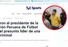 Así informó la prensa internacional sobre la detención de Agustín Lozano