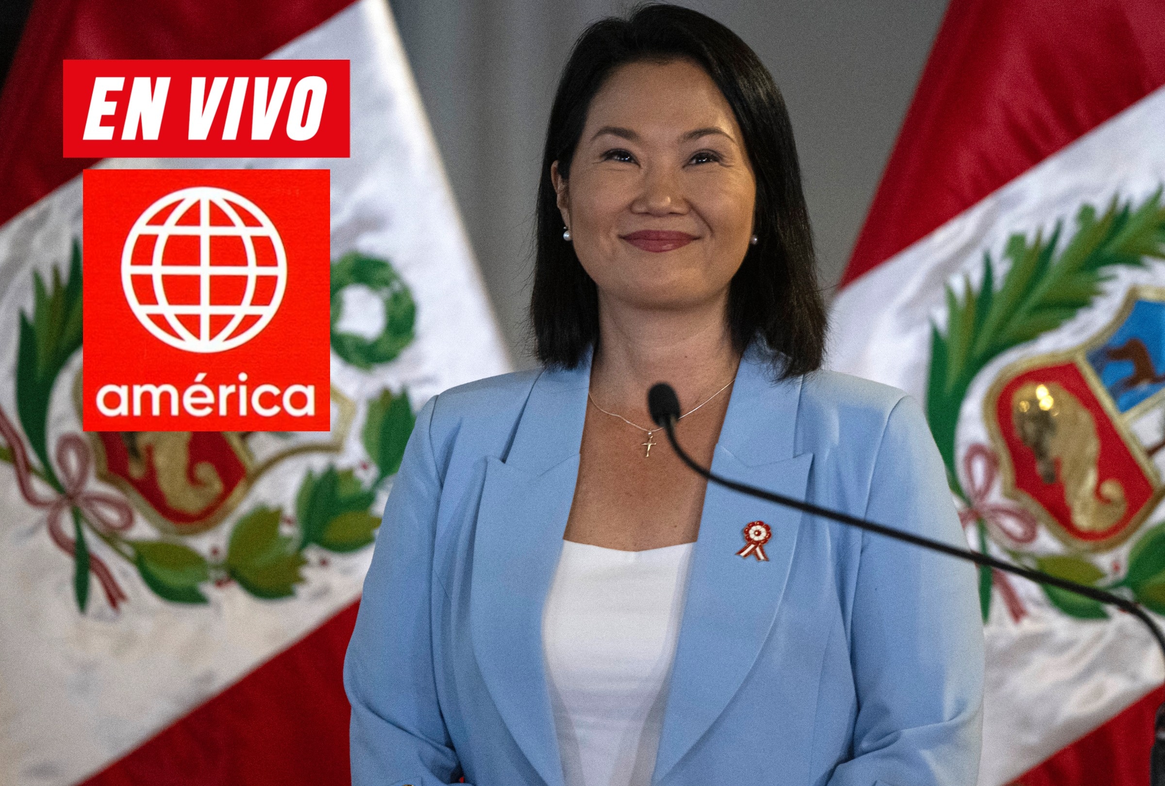 América TV transmitirá el Mensaje Presidencial de Keiko Fujimori por Fiestas Patrias este martes 28 de julio del 2026. FOTO: Ernesto BENAVIDES / AFP.