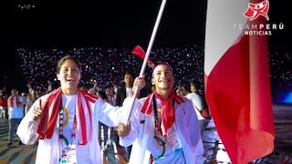 Perú desfiló en los Juegos Suramericanos Asunción 2022: Alexandra Grande y Ángelo Caro, los abanderados