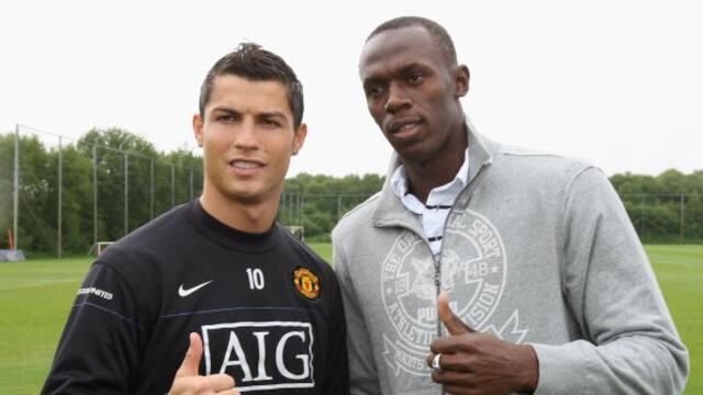 Usain Bolt: "Soy un gran admirador de Cristiano por su pasado con elManchester United"