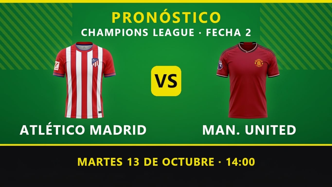 Pronósticos Atlético de Madrid vs Manchester United: Claves para una victoria local