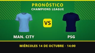 Pronósticos Manchester City vs PSG: Duelo de titanes con un empate de alto valor