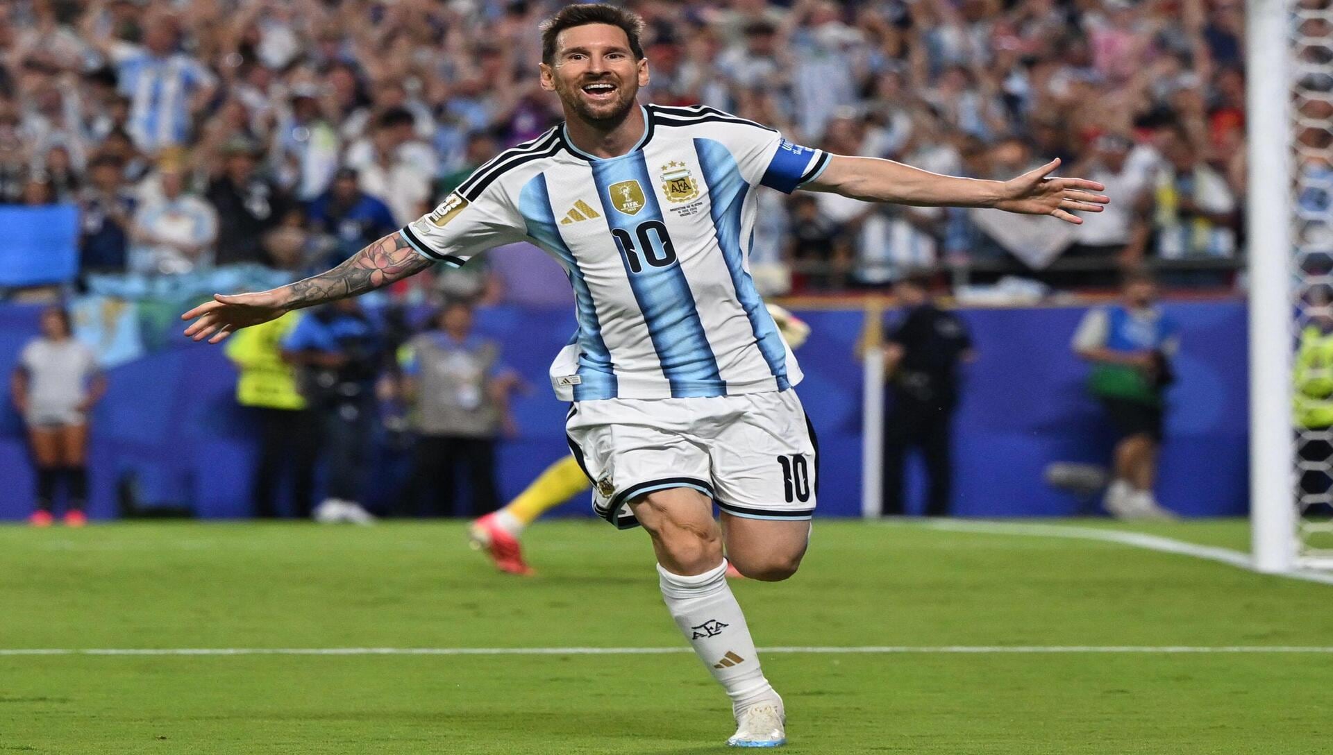 <p>Lionel Messi quiere seguir liderando a los albicelestes en el partido Argentina vs Cabo Verde (Crédito: Alamy Stock Photo). </p>