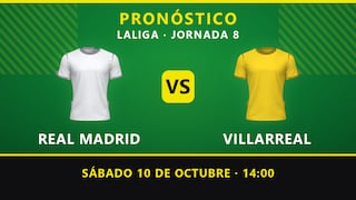 Pronósticos Real Madrid vs Villarreal: Claves de un duelo con goles y un claro favorito