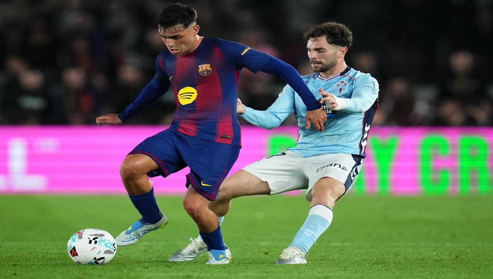 Los blaugranas buscarán dar otro paso al campeonato en el duelo Osasuna vs Barcelona (Crédito: Alamy Stock Photo).