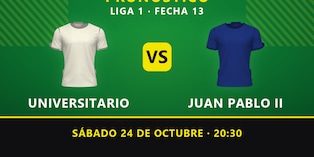 Pronósticos Universitario vs Juan Pablo II: se esperan varios goles cremas