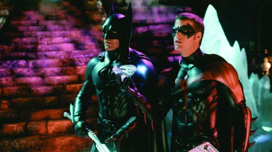 George Clooney como Batman en 1995 (Foto: Warner Bros.)