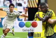 Mitelefe y Telefe transmitieron el partido Real Madrid vs. B. Dortmund: resultado y resumen