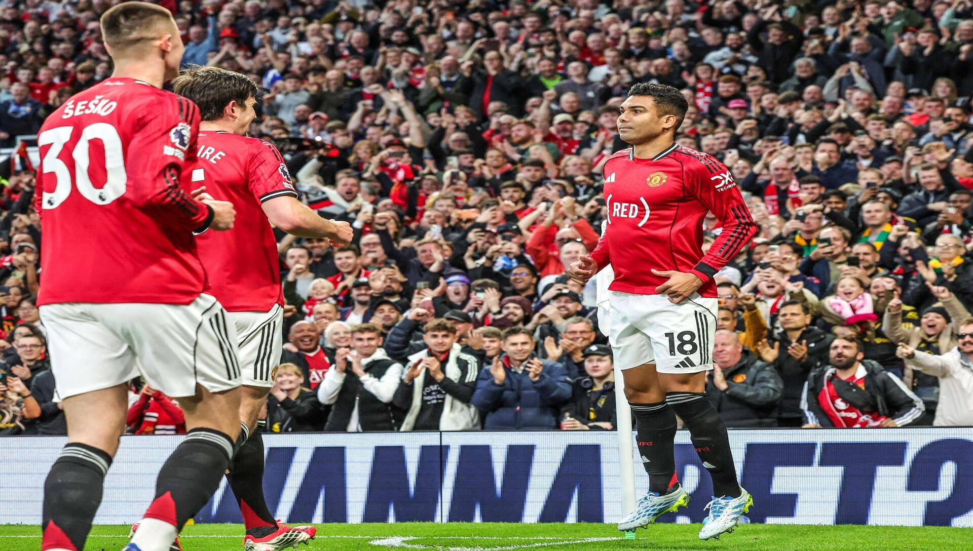 Los Red Devils quieren extender su buen momento en el clásico Manchester United vs Liverpool (Crédito: Alamy Stock Photo).