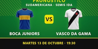 Pronósticos Boca Juniors vs Vasco da Gama: se esperan menos de 2.5 goles