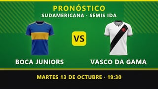 Pronósticos Boca Juniors vs Vasco da Gama: se esperan menos de 2.5 goles