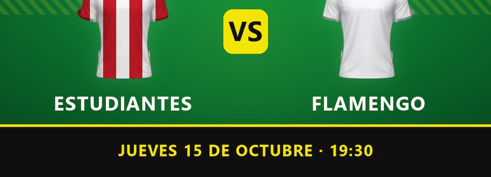 Pronósticos Estudiantes vs. Flamengo: se esperan menos de 2.5 goles