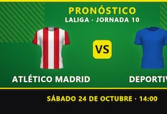 Pronósticos Atlético de Madrid vs Deportivo: los rojiblancos son grandes favoritos