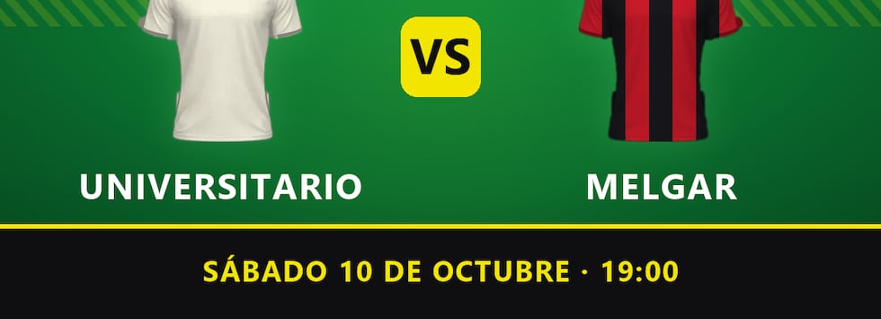 Pronósticos Universitario vs Melgar: se espera un duelo con más de 2.5 goles