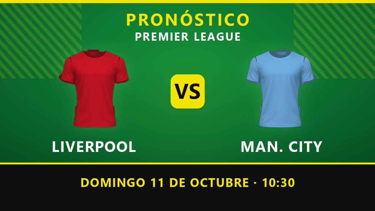 Pronósticos Liverpool vs Manchester City: Cuota local y un mercado de goles con valor